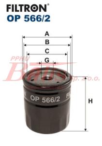 FILTR filtron OLEJU OP-566/2 A210024