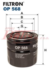 FILTR filtron OLEJU OP-568
