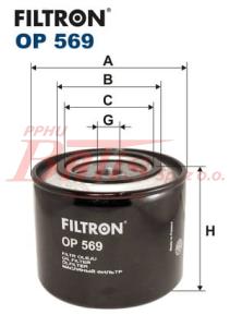 FILTR filtron OLEJU OP-569