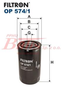 FILTR filtron OLEJU OP-574/1