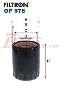 FILTR filtron OLEJU OP-578