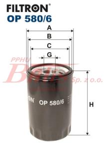 FILTR filtron OLEJU OP-580/6