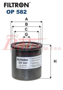 FILTR filtron OLEJU OP-582