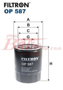 FILTR filtron OLEJU OP-587