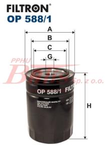 FILTR filtron OLEJU OP-588/1