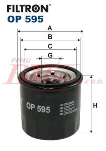 FILTR filtron OLEJU OP-595
