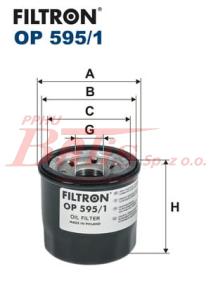 FILTR filtron OLEJU OP-595/1