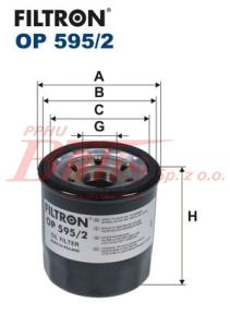 FILTR filtron OLEJU OP-595/2