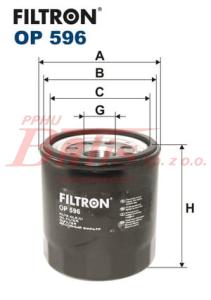 FILTR filtron OLEJU OP-596
