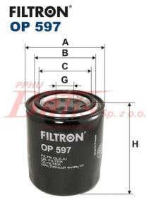 FILTR filtron OLEJU OP-597