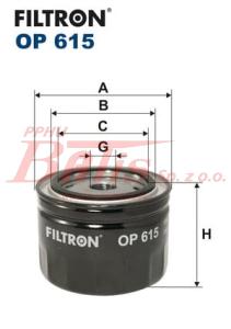 FILTR filtron OLEJU OP-615