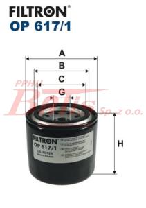 FILTR filtron OLEJU OP-617/1