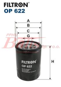 FILTR filtron OLEJU OP-622