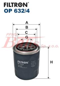 FILTR filtron OLEJU OP-632/4