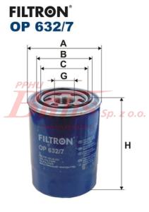 FILTR filtron OLEJU OP-632/7