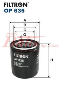 FILTR filtron OLEJU OP-635