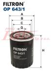 FILTR filtron OLEJU OP-643/1