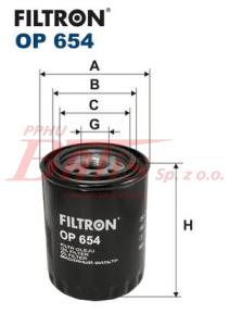 FILTR filtron OLEJU OP-654