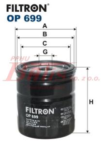 FILTR filtron OLEJU OP-699
