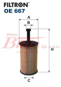 FILTR filtron OLEJU OE-667