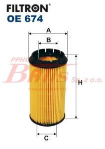 FILTR filtron OLEJU OE-674