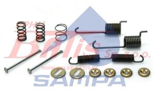 KPL SPRĘŻYN sampa SZCZĘK HAMULCA  IVECO DAILY