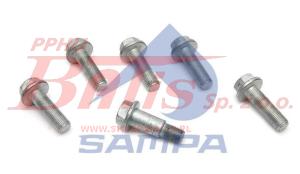 KPL. NAPRAWCZY sampa PIASTY KOŁA / KPL.SRUB NAKRETKI MOCUJACYCH ZACISK H-CA