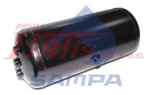 ZBIORNIK febi POWIETRZA 25L FI-246MM/L-610MM 4 PORTY 2 BEZ OBEJM  / obejma zbiornika powietrza  102140 /