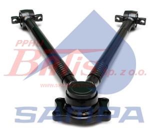 DRĄŻEK sampa REAKCYJNY TRÓJKĄTNY IVECO EUROTECH/ EUROSTAR/CURSOR/EUROMOVER/STRALIS// WERSJA WZMOCNIONA// L- 665MM/ B-130/D*2 - 21