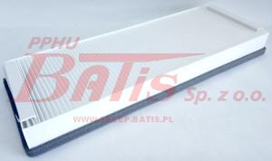 WKŁAD fleetguard / klimatyzacja FILTRA KABINOWY  z węglem  aktywnym MERCEDES/ACTROS 134*380*34 MM