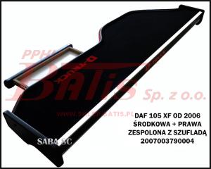 PÓŁKA RTV - DAF XF 105 -DUŻA Z SZUFLADĄ