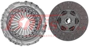 SPRZĘGŁO sachs / nowe  KPL. FI-430MM 45x50-18N MERCEDES ACTROS MP4 / ANTOS/ AROCS