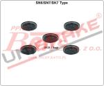 ZAŚLEPKA unb ZACISKU HAMULCOWEGO 42mm / uszczelnienie siłlownika / Zastosowanie: SB6 | SB7| SN6 | SN7 | SK7| SM7 | SL7 | ST7 / w opakowaniu 5 szt.  /