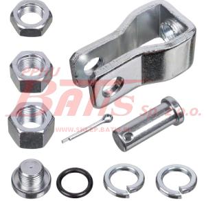 WIDEŁKI febi SIŁOWNIKA HAMULCA  M16*1,5  / widełki kompletne - nakrętki   sworznie   zawleczki / długość 78,5 mm /