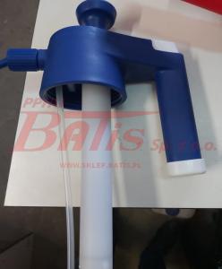 POMPKA DO DOZOWNIKA / niebieska / do substancji zasadowych /