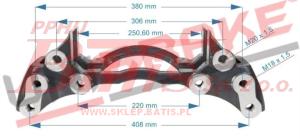 JARZMO unb ZACISKU HAMULCOWEGO meritor
