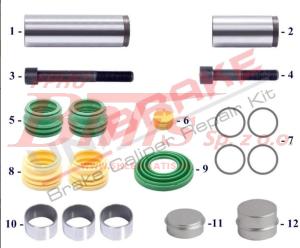 KPL.NAPRAWCZY unb PROWADNICY / WABCO PAN-19 - PAN22 /