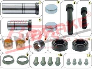 KPL. NAPRAWCZY unb / tył PROWADNIC MERITOR ELSA 225 / ELSA195/ELSA225/ELSA195/ELSA225/ELSA225 /