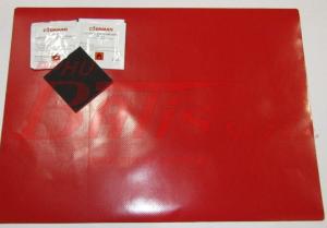 NAKLEJKA czerwona DO NAPRAWY PLANDEKI HPLAS ULTRA CZERWONA 450*320