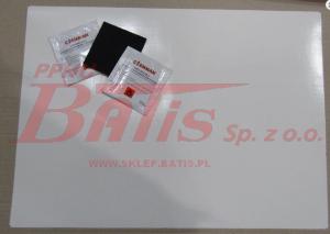 NAKLEJKA srebrna  DO NAPRAWY PLANDEKI HPLAS ULTRA SREBRNA 450*320