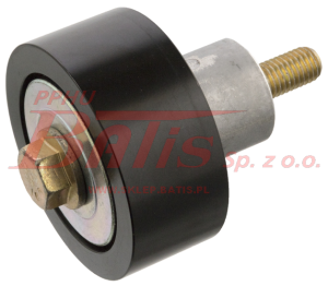 ROLKA febi PROWADZĄCA PASKA WIELOROWKOWEGO FI-75 , L-32,5 mm , DAF CF85 / XF106 MOT. MX EURO 6