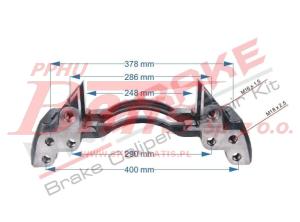 WSPORNIK unb ZACISKU HAMULCOWEGO SN7 DAF CF/XF/105/85