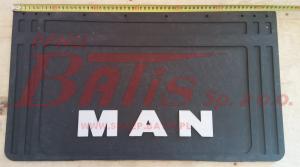 OSŁONA tmax PRZECIWBŁOTNA TŁOCZONA  / napis man /wymiary B-640 , L-360 / B-szerokość/L-długość/