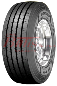 OPONA dunlop /naczepa 385/65R22.5 SP247 164K 158L M S / klasa efektywności paliwowej: C / przyczepność na mokrym : B / wartość hałasu: 72dB=>kl.B /