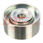 ROLKA febi PROWADZĄCA PASKA WIELOROWKOWEGO METALOWA FI-74mm W-34mm MAN TGS/ TGX MOT.D0836/D2066/E2876