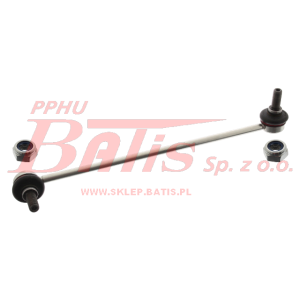 ŁĄCZNIK febi DRĄŻKA STABILIZATORA PRZÓD L/P 335mm AUDI A3, Q3, TT; SEAT ALHAMBRA, ALTEA, ALTEA XL, ATECA, LEON, LEON SC, LEON ST, TOLEDO III; SKODA KODIAQ, OCTAVIA II, OCTAVIA III 1.0-Electric 02.03-