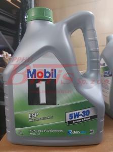 OLEJ mobil / 4 litry 5W30 ESP FORMULA  / 5W30 VW 504/507.00 MB229.31/229.51 ACEA C3 również do silników z DPF MOBIL   / opakowanie 4 litry / sprzedajemy na sztuki /