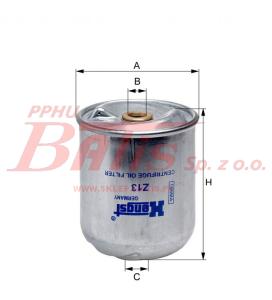 WKŁAD hengst FILTRA OLEJU - ODŚRODKOWY RVI/KERAX/MAGNUM/PREMIUM