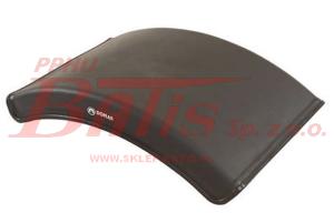 BŁOTNIK domar PLASTIKOWY TYLNY 600MM BEZ MOCOWANIA / B-600 / L-700 / R-580 / S-660 / H-140 /