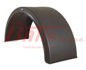 BŁOTNIK domar PLASTIKOWY TYLNY 600MM BEZ MOCOWANIA / B-600 / L-1700 / R-550 / S-1100 / H-540 /  BEZ MOCOWANIA /